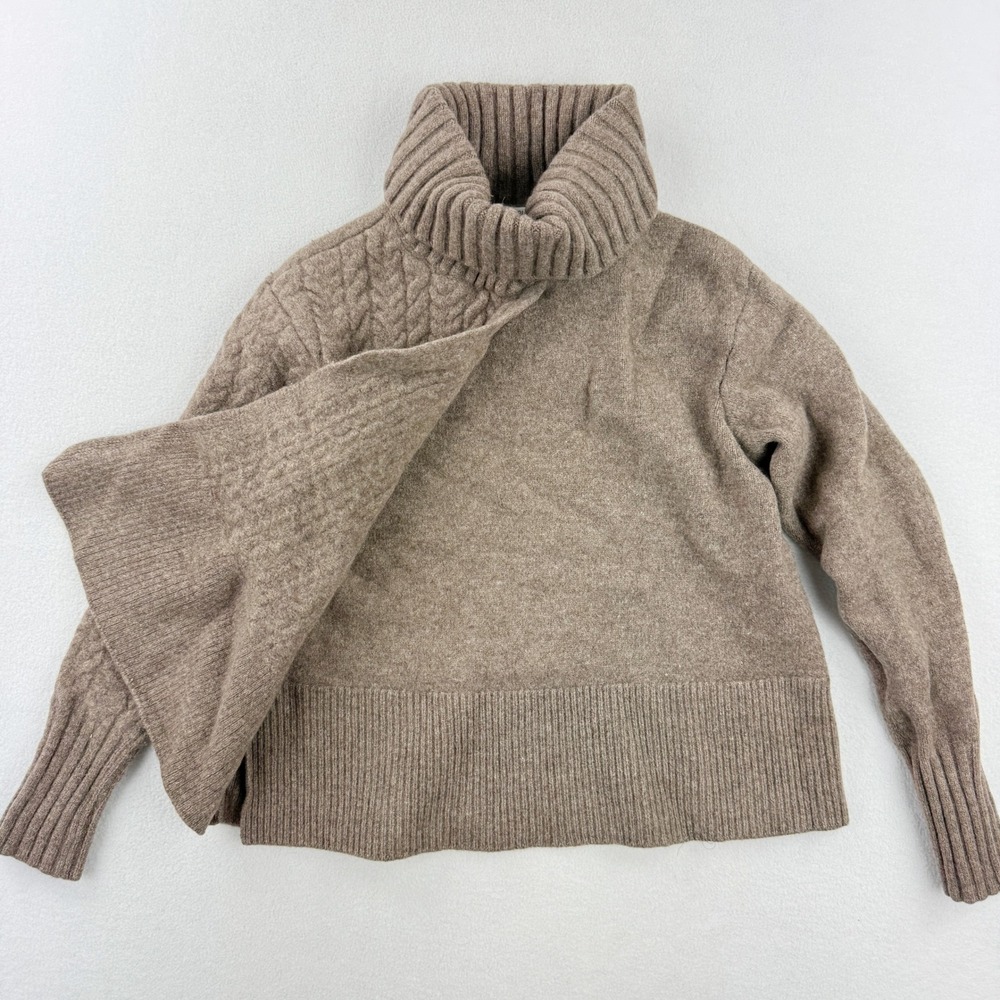 EUDON‎ CHOI X RTR Mixed Knit Sweater Size S Womens Brown